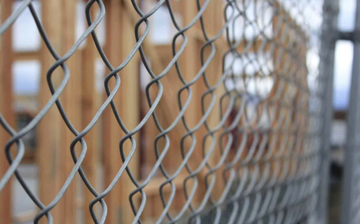 Durable chain-link fence for residential and commercial properties